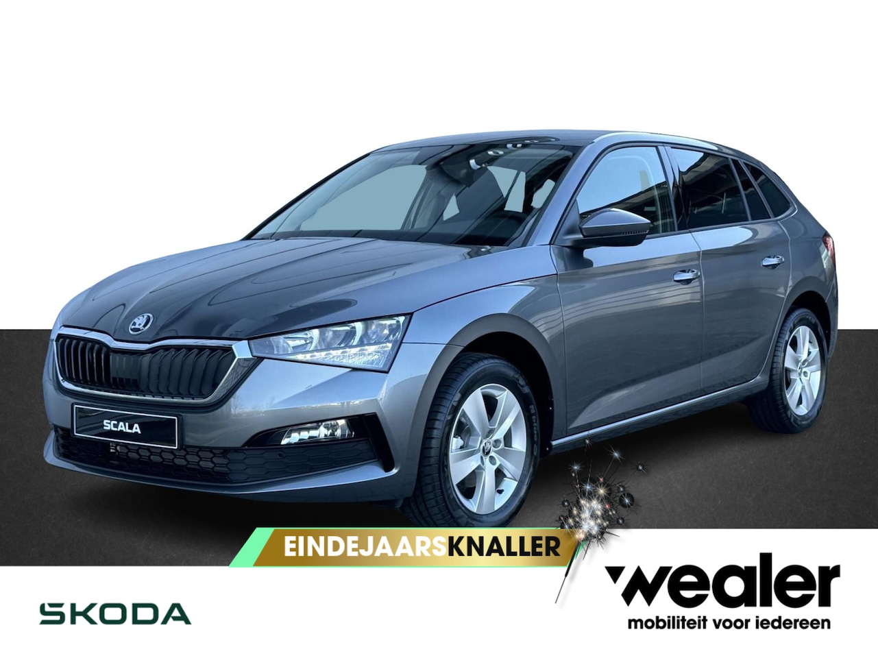 Skoda Scala - Ambition 1.0 TSI 110 pk DSG | Automaat | Parkeersensoren | Apple Carplay/Android Auto | Cr - AutoWereld.nl