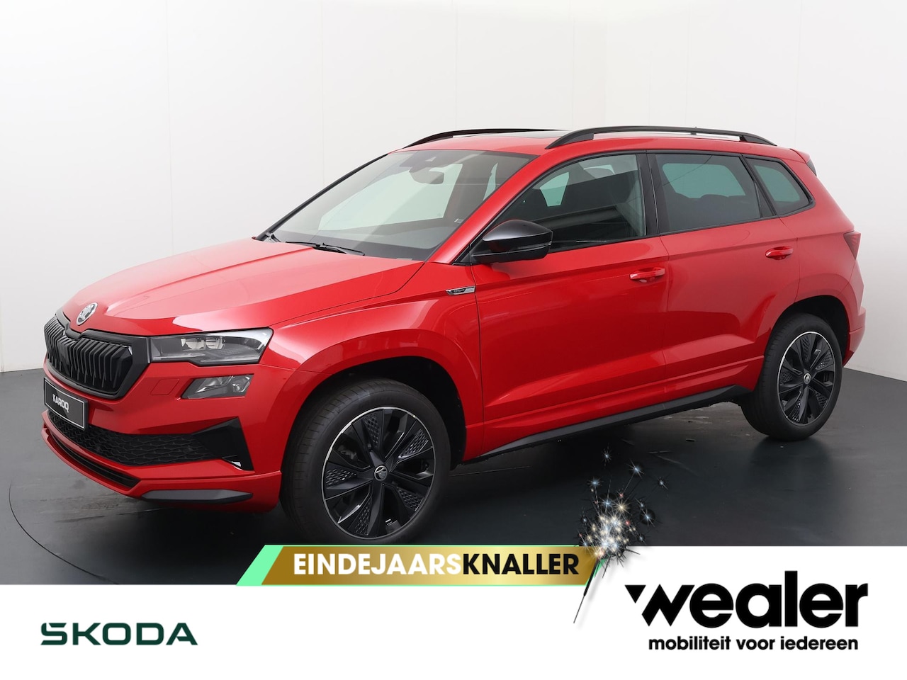 Skoda Karoq - Sportline Business 1.5 TSI 150 pk DSG | Automaat | Trekhaak | Panoramadak | Elek. achterkl - AutoWereld.nl