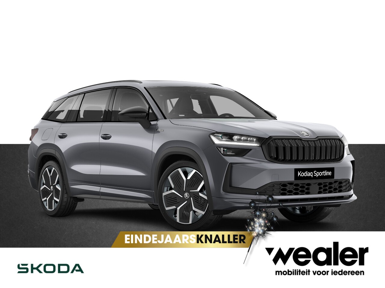 Skoda Kodiaq - Sportline Business 1.5 TSI PHEV 204 pk DSG | automaat | 20" Lichtmetalen velgen | LED Matr - AutoWereld.nl