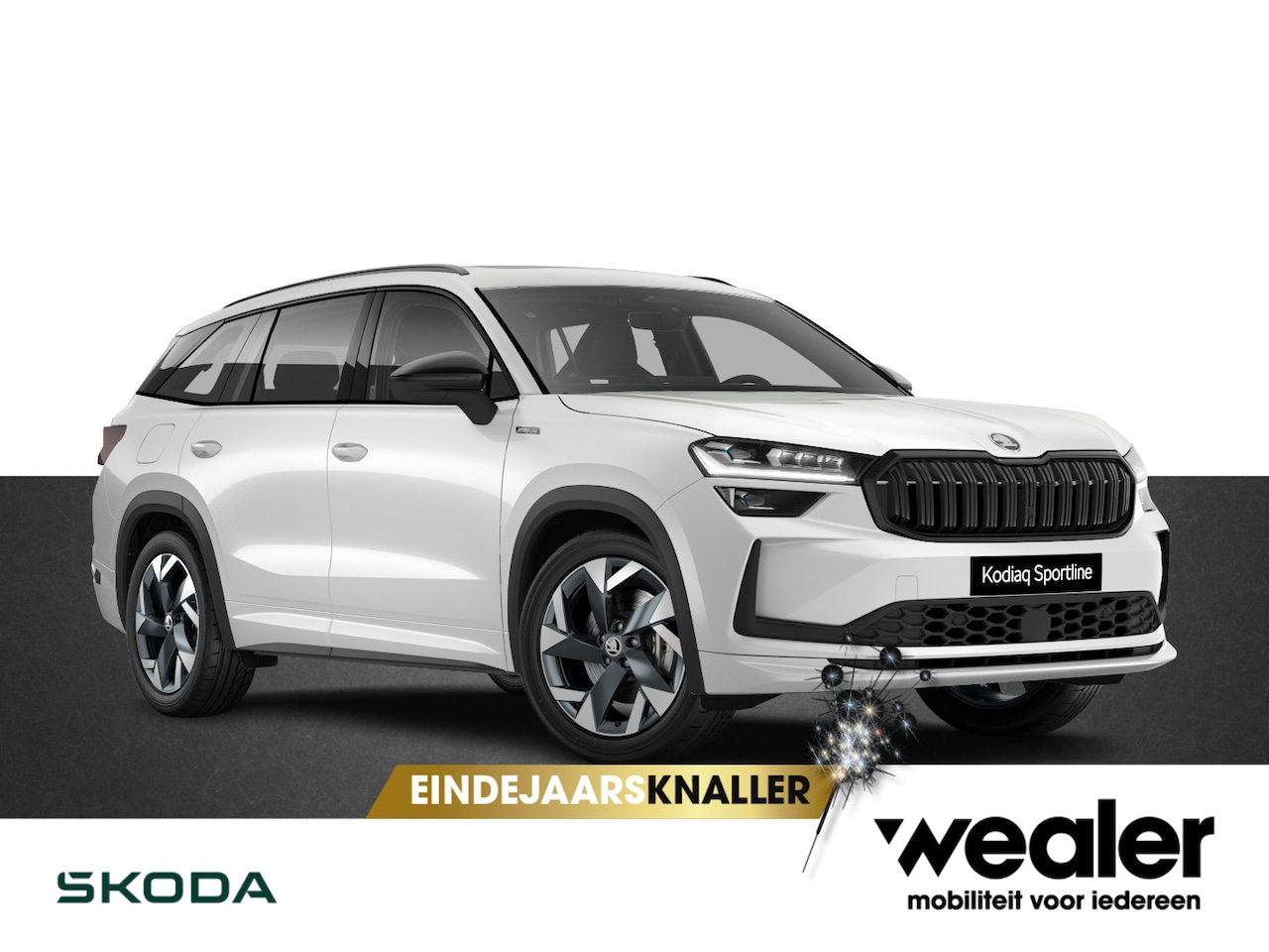 Skoda Kodiaq - Sportline Business 1.5 TSI PHEV 204 pk DSG | Automaat | Panoramadak |19" Lichtmetalen velg - AutoWereld.nl