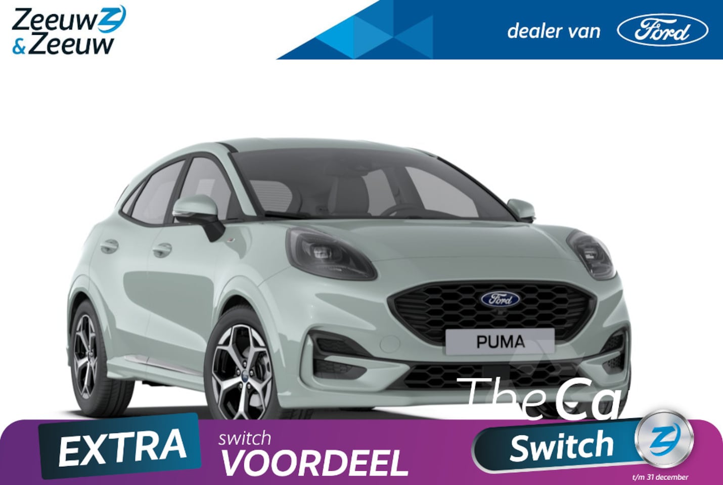 Ford Puma - 1.0 EcoBoost Hybrid ST-Line 125pk | €4.000.- korting | Nieuw te bestellen - AutoWereld.nl