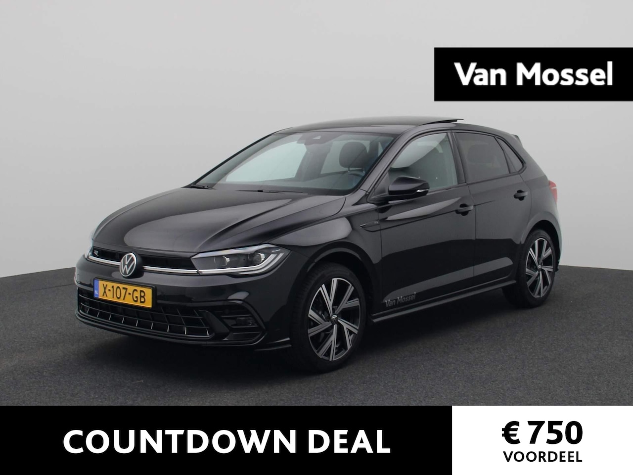 Volkswagen Polo - 1.0 TSI R-Line Business 110 PK DSG Fabrieksgarantie tm 12-2027 | Panoramadak | Lichtmetale - AutoWereld.nl