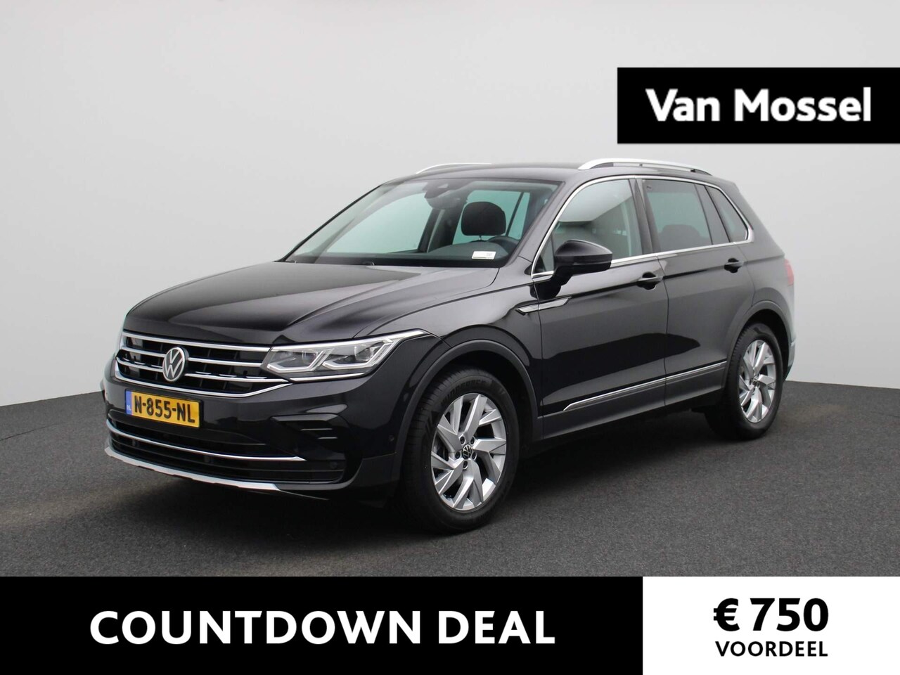 Volkswagen Tiguan - 1.5 TSI Elegance 150 PK DSG | Apple Carplay | Achterklep Elektrisch | Digital Cockpit Pro - AutoWereld.nl