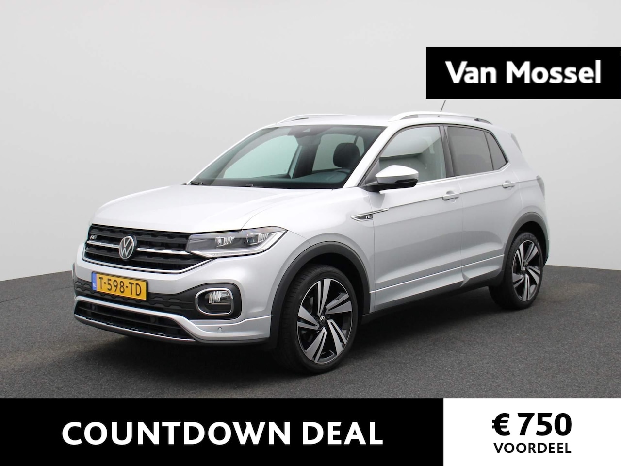 Volkswagen T-Cross - 1.0 TSI R-Line | Navigatie | Airco | 18 Inch | Parkeersensoren Voor/Achter  | LED | Camera - AutoWereld.nl