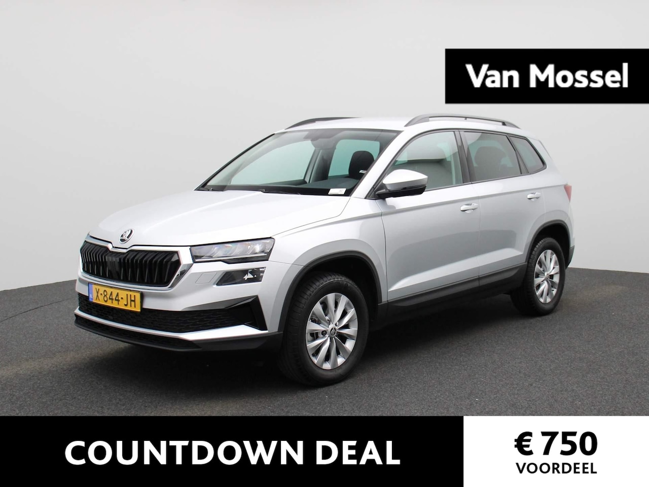 Skoda Karoq - 1.5 TSI ACT Business Edition 150 PK AUTOMAAT | Navigatie | Stoelverwarming | Climate Contr - AutoWereld.nl