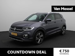 Volkswagen T-Cross - 1.0 TSI R-Line Automaat | Airco | Navigatie | Half-Leder | 18 Inch Velgen | Parkeersensore