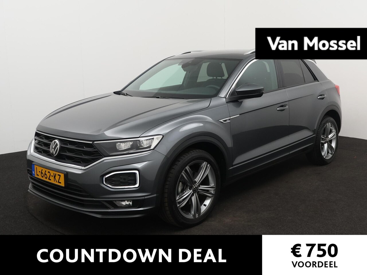 Volkswagen T-Roc - 1.5 TSI R-Line | 150 PK | Automaat | Navigatie | Stoelverwarming | Digital Cockpit PRO | P - AutoWereld.nl