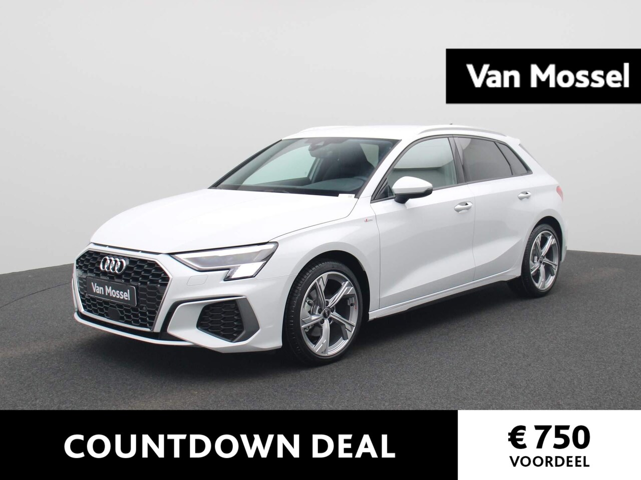 Audi A3 Sportback - 35 TFSI S edition 150 PK | S-line | Automaat | Navigatie | Camera | Cruise Control | Clima - AutoWereld.nl