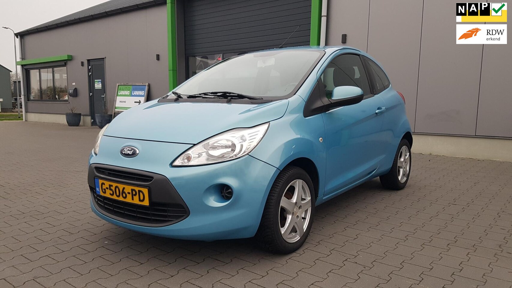 Ford Ka - 1.2 Limited in zeer nette staat. Airco LM velgen Elec. ramen Centr.vergr. met afst.bed. Ni - AutoWereld.nl