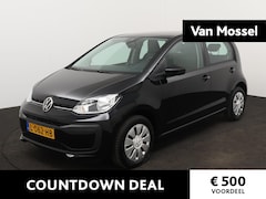 Volkswagen Up! - 1.0 65 PK | Airco | Bluetooth | DAB+ | Telefoonhouder | Elektrische ramen | LED dagrijverl