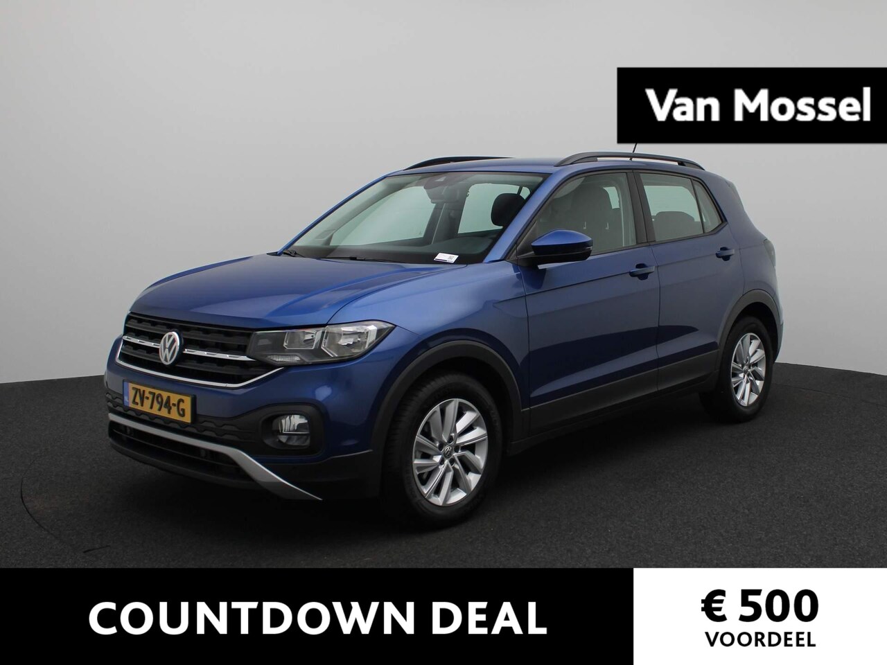 Volkswagen T-Cross - 1.0 TSI Life 95 PK | Apple Carplay | Dodehoeksensoren | Rijstrookhulp | Navigatie | Parkee - AutoWereld.nl