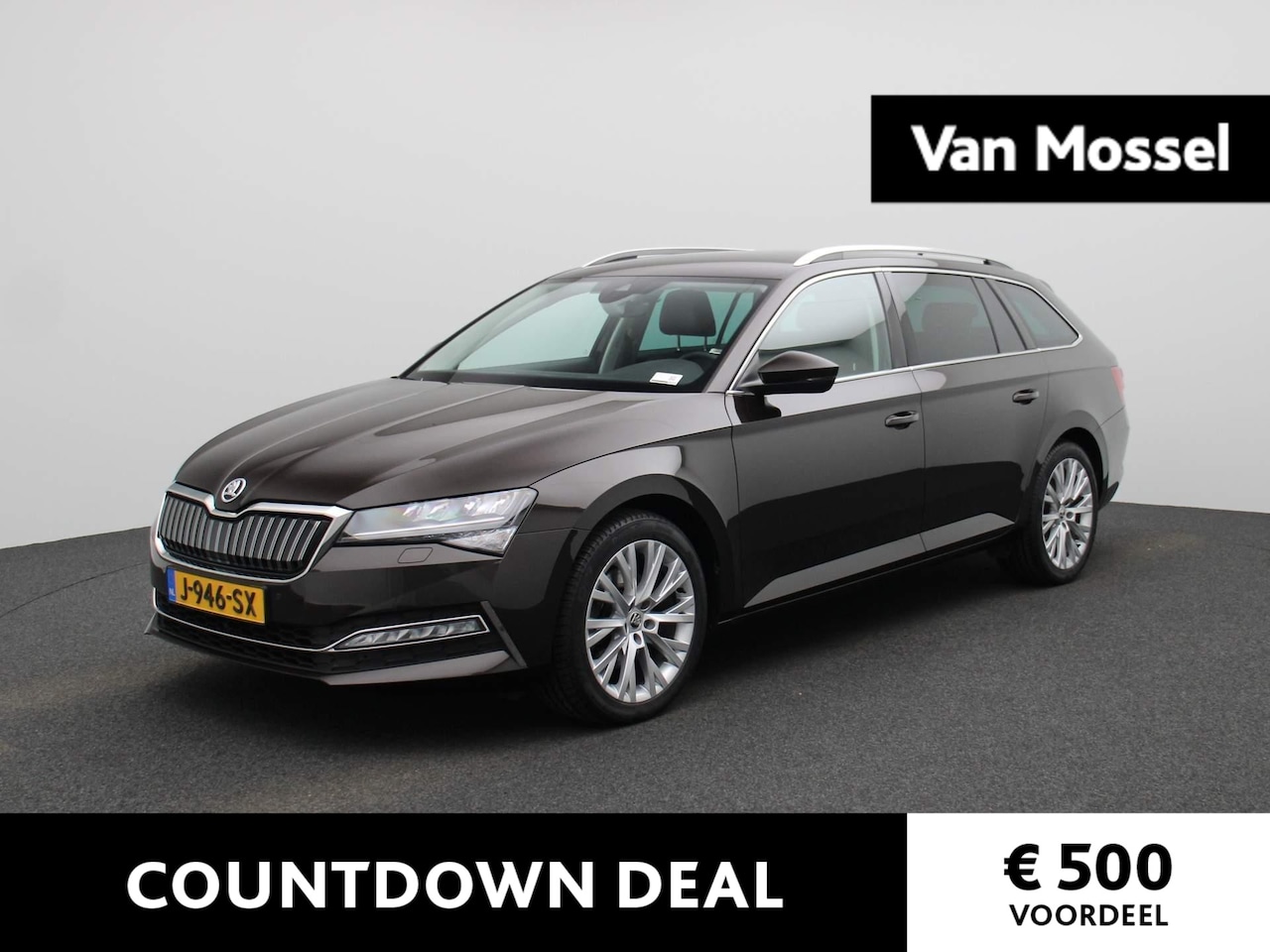 Skoda Superb Combi - 1.4 TSI iV Business Edition Plus | Half-Leder | Navi | ECC | PDC | LMV | LED | Cam | - AutoWereld.nl