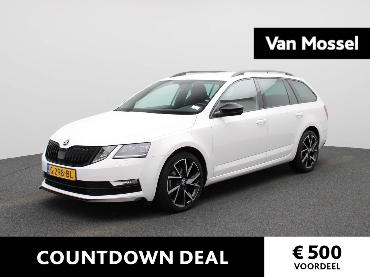 Skoda Octavia Combi - 1.5 TSI Greentech Sport Business | NAVIGATIE | CLIMATE CONTROL | PARKEERSENSOREN | LMV | L - AutoWereld.nl