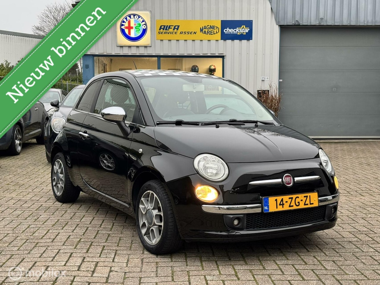 Fiat 500 - 1.2 Lounge // Leer // ECC // USB - AutoWereld.nl