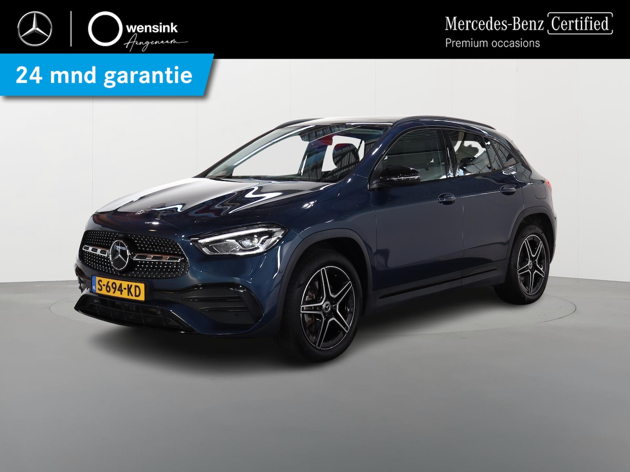 Mercedes-Benz GLA-Klasse - 250 e Business Solution AMG Limited | Panoramadak | Night Pakket | Trekhaak | Sfeerverlich - AutoWereld.nl