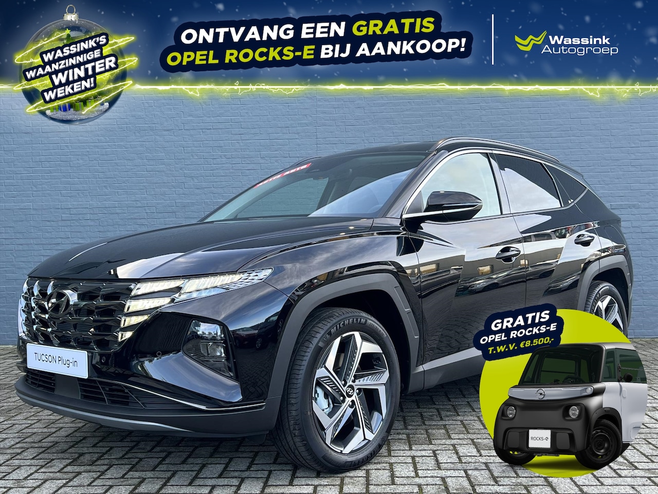 Hyundai Tucson - 1.6 T-GDi PHEV 265pk AWD Aut. Comfort - AutoWereld.nl