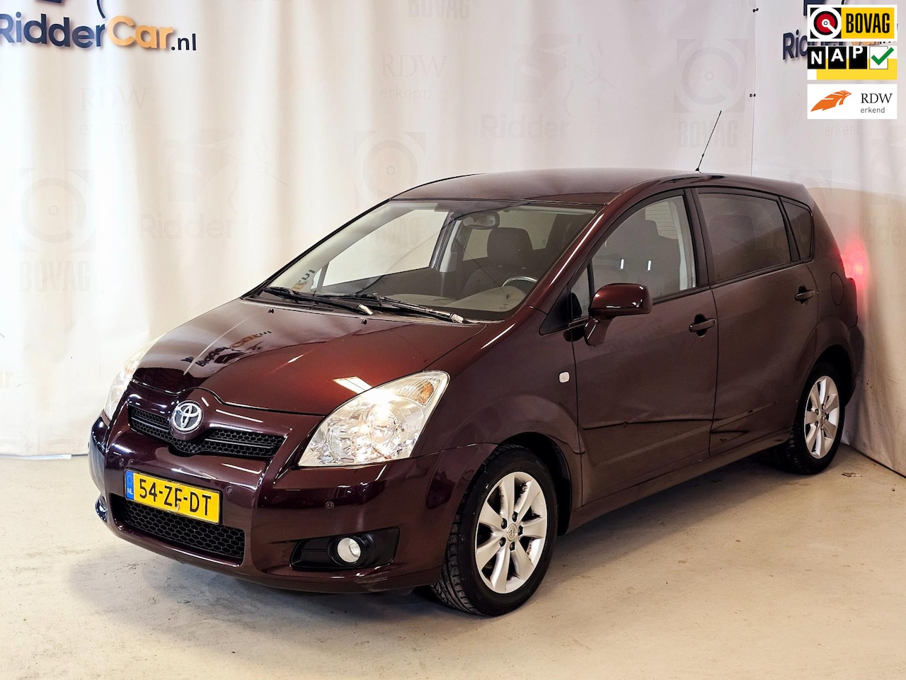 Toyota Verso - 1.8 VVT-i Luna|NAP|CRUISE|TREKHAAK|NAVI|BLUETOOTH|VELGEN| - AutoWereld.nl