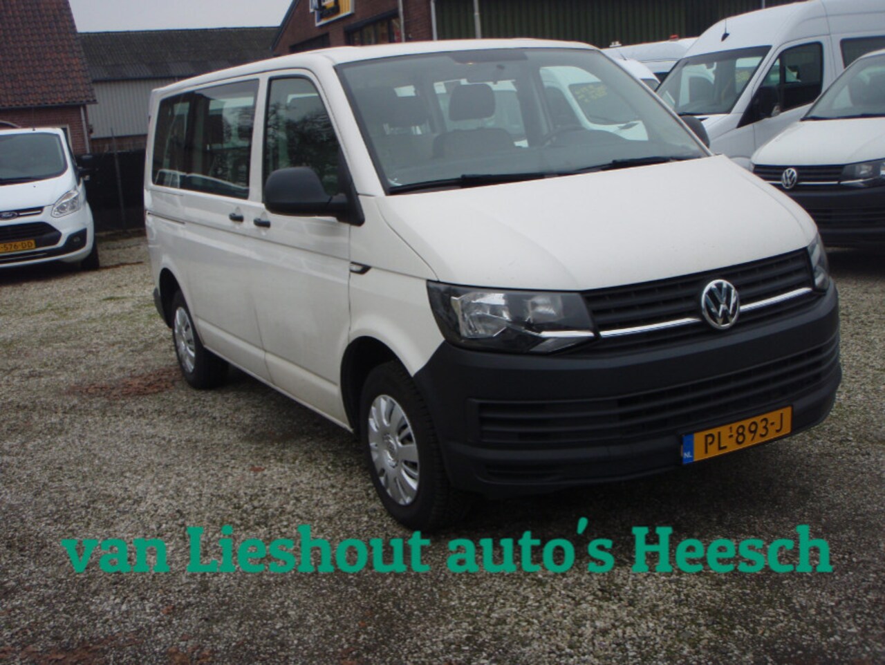 Volkswagen Transporter Kombi - VW 9 persoons personenbus benzine aardgas cng 2.0 TSI bj 17 - AutoWereld.nl