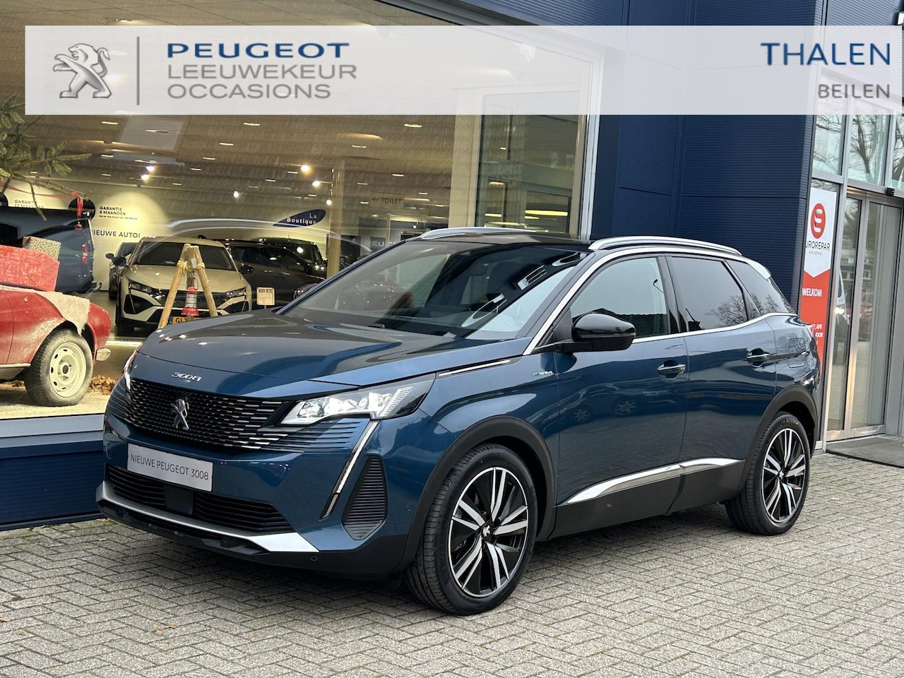 Peugeot 3008 - 1.6 HYbrid4 300 GT | 4-Wielaandrijving | Plug-In Hybride | Panoramisch Schuif-/Kanteldak | - AutoWereld.nl