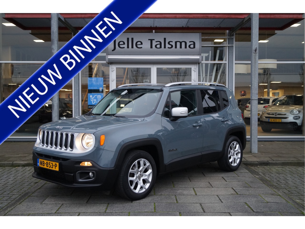 Jeep Renegade - 1.4 MultiAir Limited | Panoramadak | Climate Control | Navigate | Parkeersensoren Voor + A - AutoWereld.nl