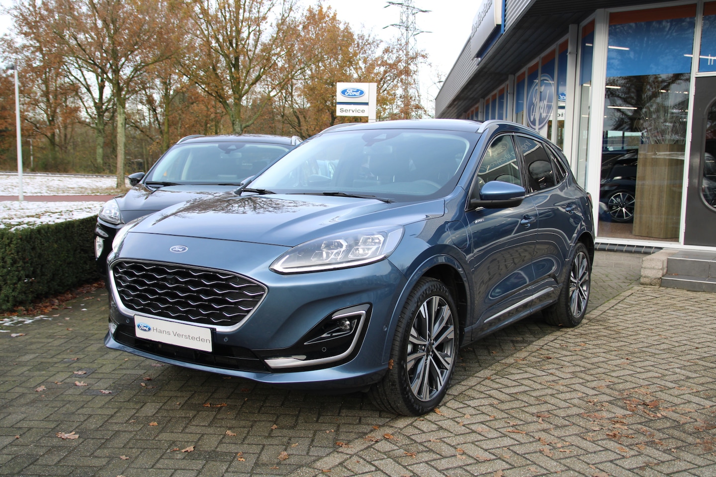 Ford Kuga - 2.5 PHEV 225 pk Vignale Automaat TREKHAAK PANODAK LEDER BLIS - AutoWereld.nl