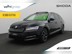 Skoda Superb Combi - 1.4 TSI 218PK DSG iV Sportline Business | Pano | Trekhaak | Matrix LED | Leder/alcantara |