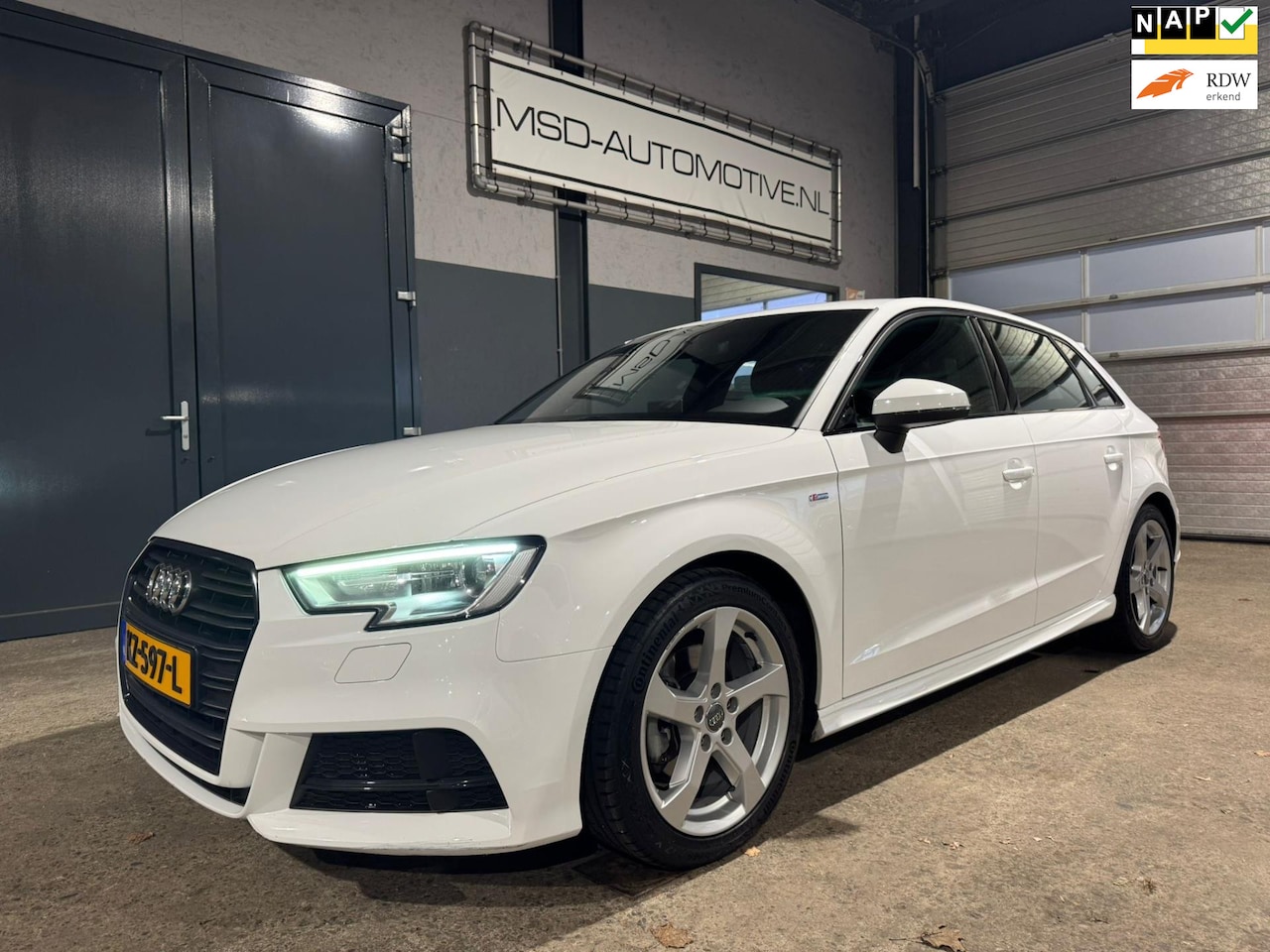 Audi A3 Sportback - 1.4 TFSI CoD Sport Pro Line S 1.4 TFSI CoD Sport Pro Line S-Line 150 PK NAP - AutoWereld.nl