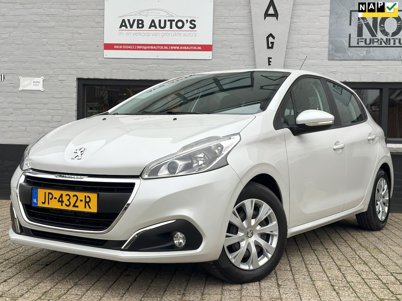 Peugeot 208 - 1.2 PureTech BlueLion Airco Cruise Navi Parelmoer - AutoWereld.nl