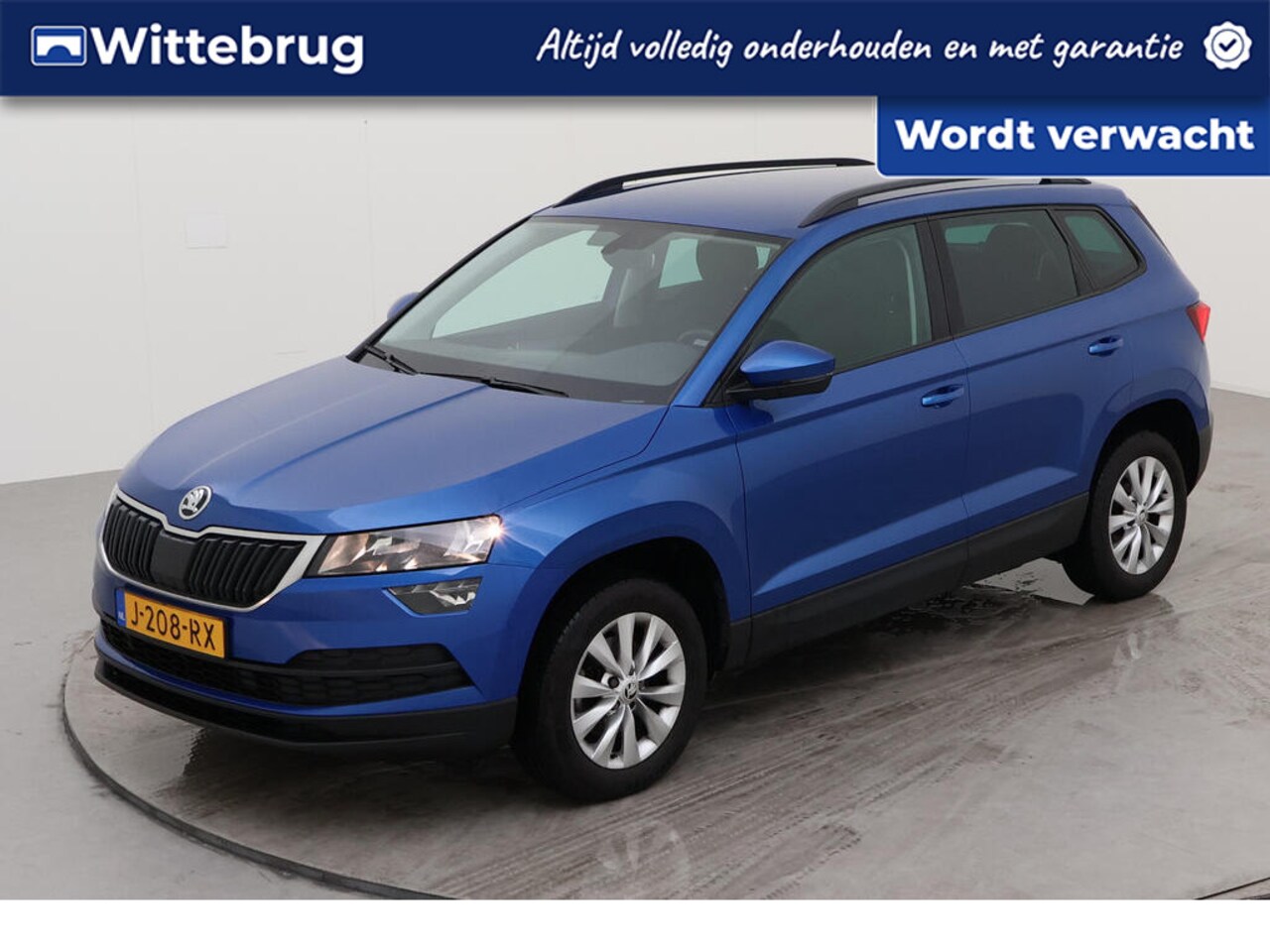 Skoda Karoq - 1.5 TSI ACT Business Edition DSG/ Metallic/ Climatronic/  Navi/ do glas/ Parkeersensor  A/ - AutoWereld.nl