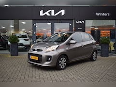 Kia Picanto - 1.0i-12V ISG EconomyPlusLine 5-Drs Airco ABS Airbags Stuurbekr. Navi+Camera BT+USB 14"LMV