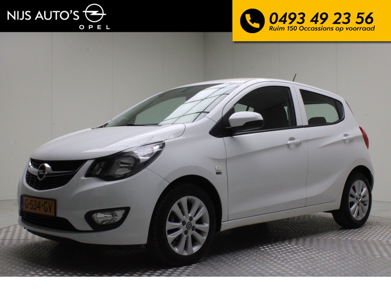 Opel Karl - 1.0 ecoFLEX 120 Jaar Edition \ aurco | pdc achter | cruise control | bluetooth telefoon - AutoWereld.nl