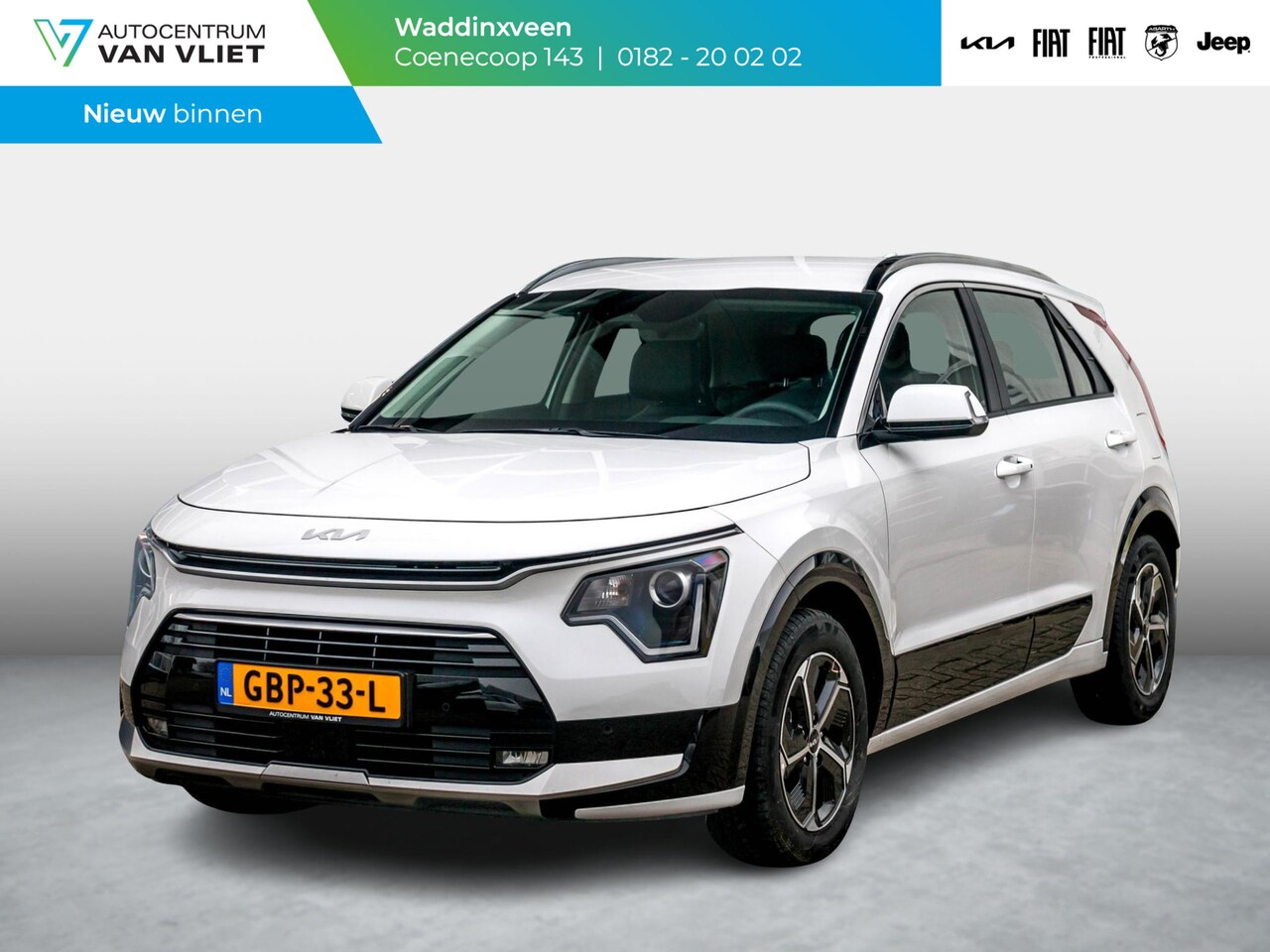 Kia Niro - 1.6 GDi Hybrid DynamicLine | Achteruitrijcamera | Cruise control | Full map navi + updates - AutoWereld.nl