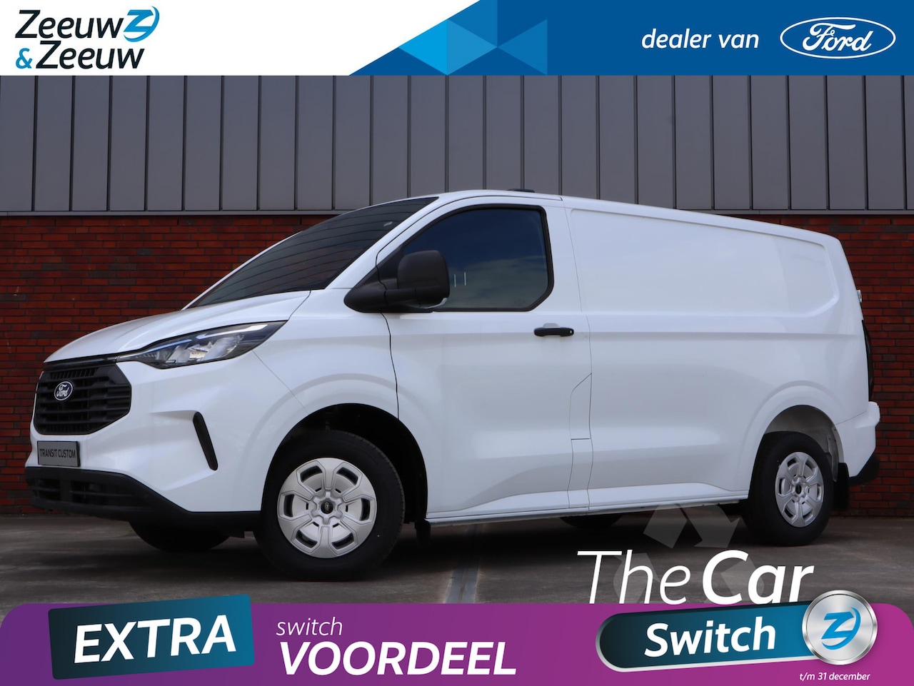 Ford Transit Custom - 280 2.0 TDCI L1H1 Trend | 1Week levertijd! | Trekhaak | led Laadruimteverlichting | Handma - AutoWereld.nl