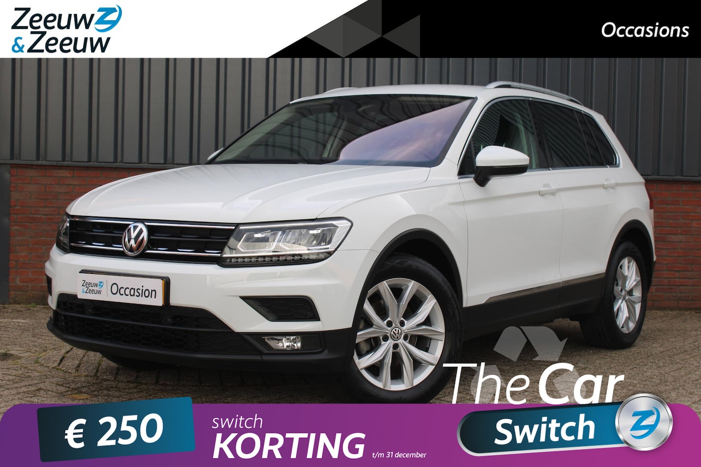 Volkswagen Tiguan - 1.5 TSI ACT Comfortline Business |Zeer compleet|NL-auto|100% onderhouden|Parkeersensoren v - AutoWereld.nl