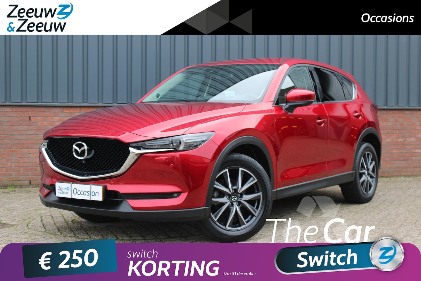 Mazda CX-5 - 2.0 SkyActiv-G 165 Skylease Luxury |Zeer nette auto|Full option|Leder beklede stoelen met - AutoWereld.nl