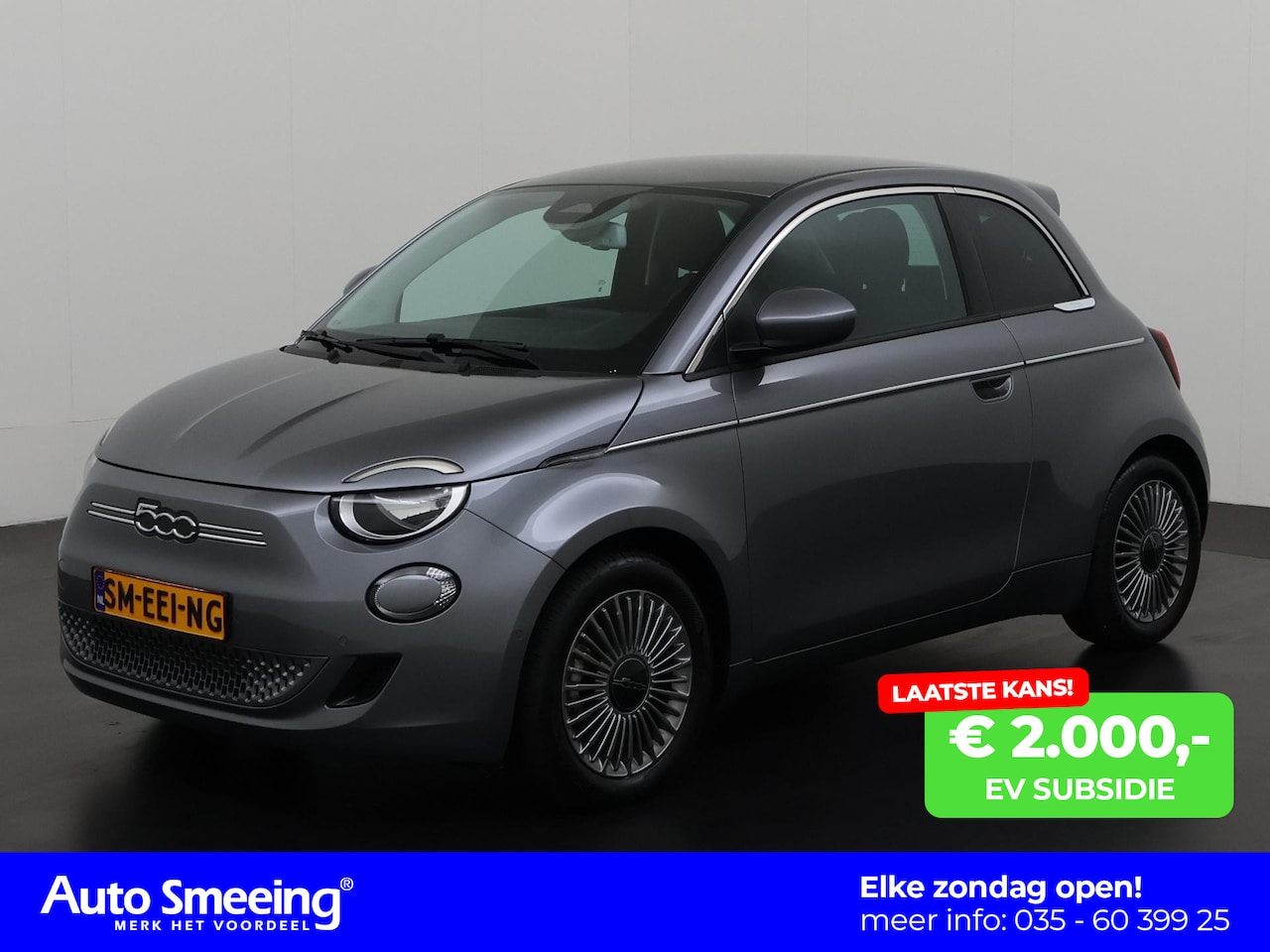 Fiat 500e - RED 42 kWh | 19.945,- na subsidie | Camera | Blind Spot | Virtual cockpit | Zondag Open! - AutoWereld.nl