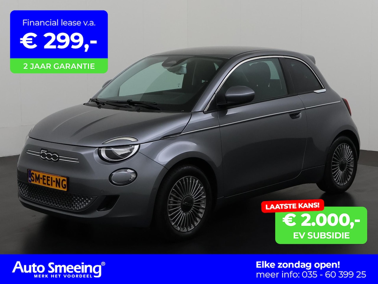 Fiat 500e - RED 42 kWh | 19.695,- na subsidie | Camera | Blind Spot | Virtual cockpit | Zondag Open! - AutoWereld.nl