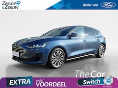 Ford Focus - 1.0 EcoBoost Hybrid Titanium X | NIEUW | Op Voorraad | Snel Rijden | Navigatie | Parkeer C