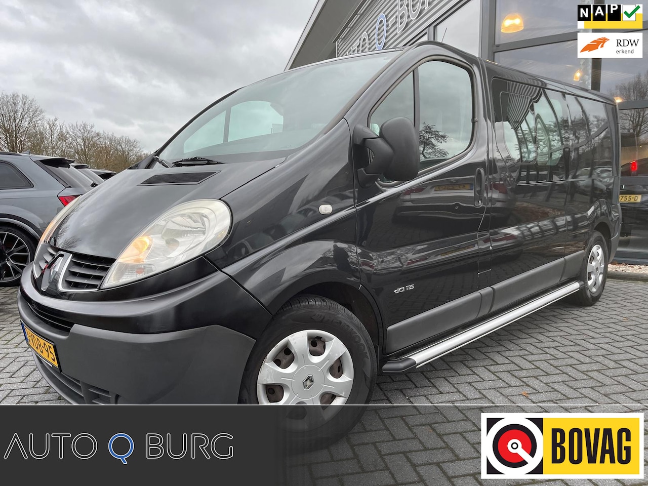 Renault Trafic - 2.0 dCi T29 L2H1 Techline | Dubbel cabine | 5 Zitplaatsen | Navi | Airco | Automaat | Trek - AutoWereld.nl