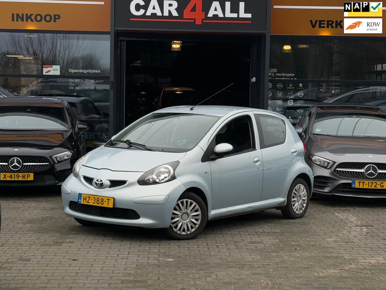 Toyota Aygo - 1.0-12V ELEKRAMEN/5DEURS/RIJDT PERFECT. - AutoWereld.nl