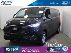 Ford Transit Custom - 300 2.0 L2H1 Limited Leveren uit VOORRAAD | Stoel/Voorruitverwarming | Navigatie | Airco |