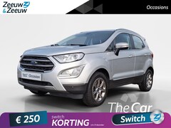 Ford EcoSport - 1.0 EcoBoost Titanium | Winterpack | Camera | Trekhaak | Climate control | Halfleer | Park