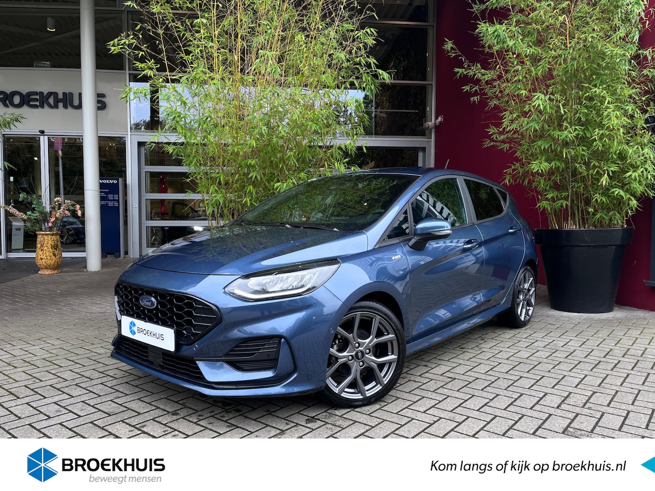 Ford Fiesta - 1.0 EcoBoost ST-Line 100pk | Adaptieve Cruise | Achteruitrijcamera | Stoelverwarming - AutoWereld.nl