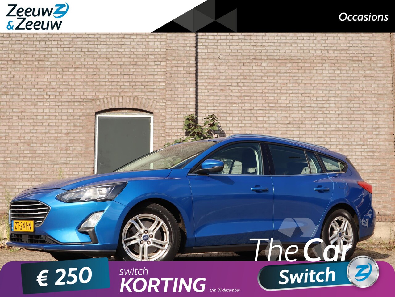 Ford Focus Wagon - 1.0 EcoBoost Trend Edition Business | Winterpack | Parkeersensoren | 16" Lichtmetaal | App - AutoWereld.nl