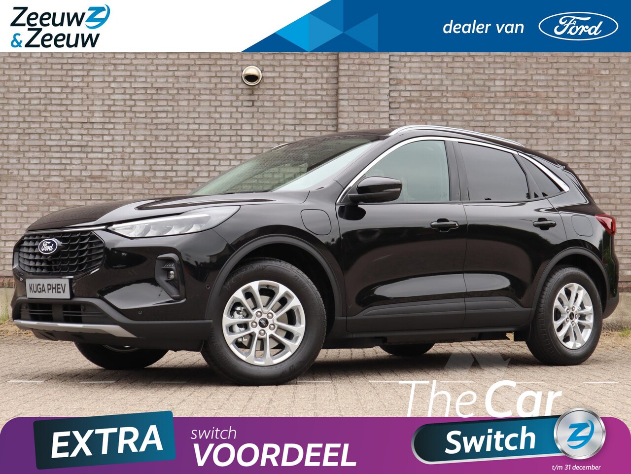 Ford Kuga - 2.5 PHEV Titanium | Driver Assistance Pack | Winterpack | El. Trekhaak | Adaptive Cruiseco - AutoWereld.nl