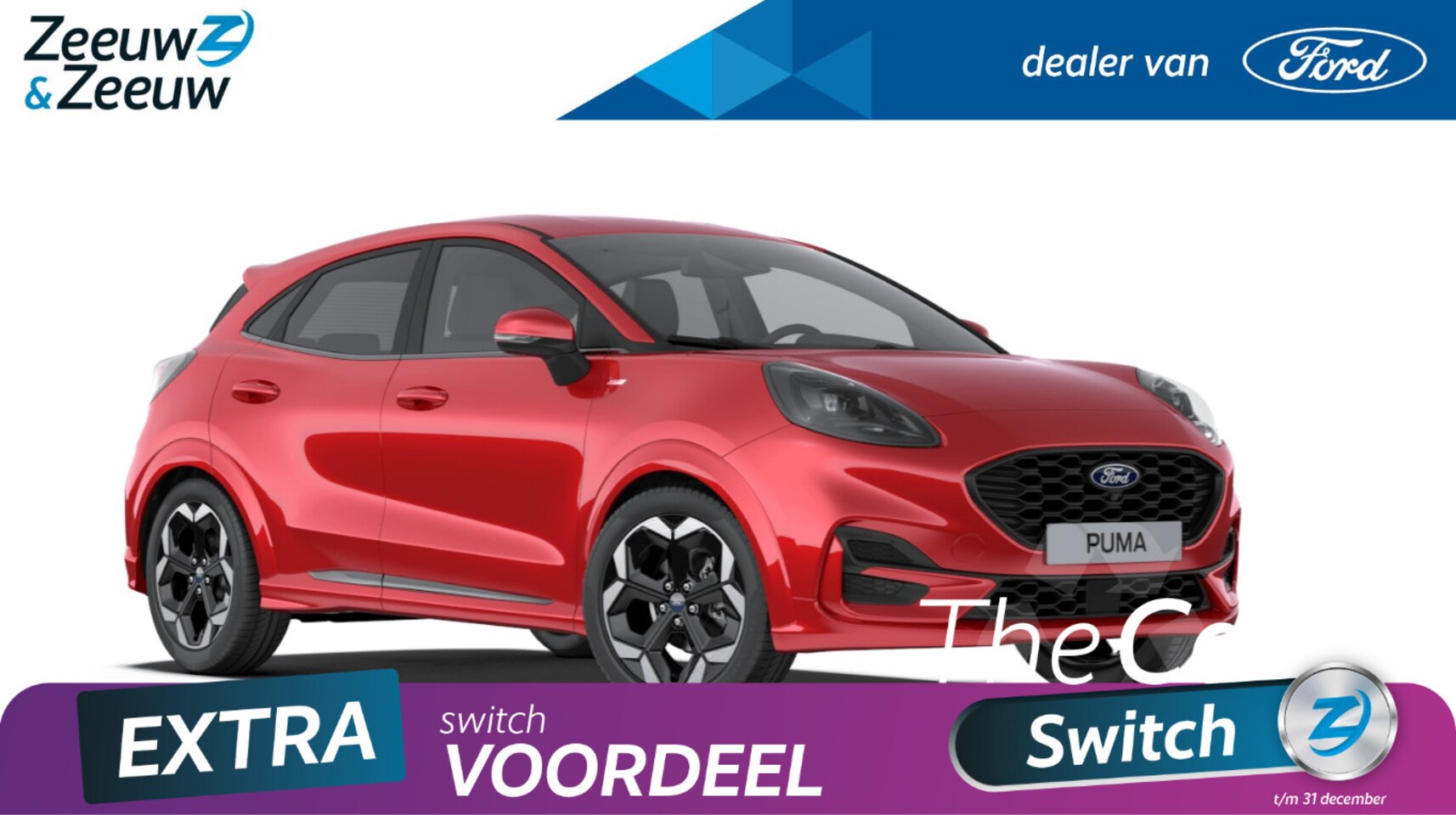 Ford Puma - 1.0 EcoBoost Hybrid ST-Line X | 18" Lichtmetaal | B&O Premium Audio | El. Achterklep | Hal - AutoWereld.nl