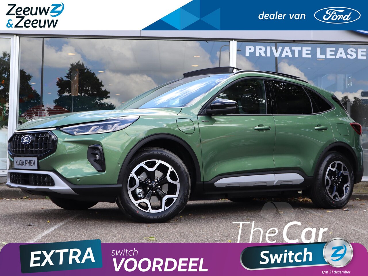 Ford Kuga - 2.5 PHEV Active X 243PK | 2100KG Trekgewicht | Nieuw Model | Technology Pack | Panoramadak - AutoWereld.nl