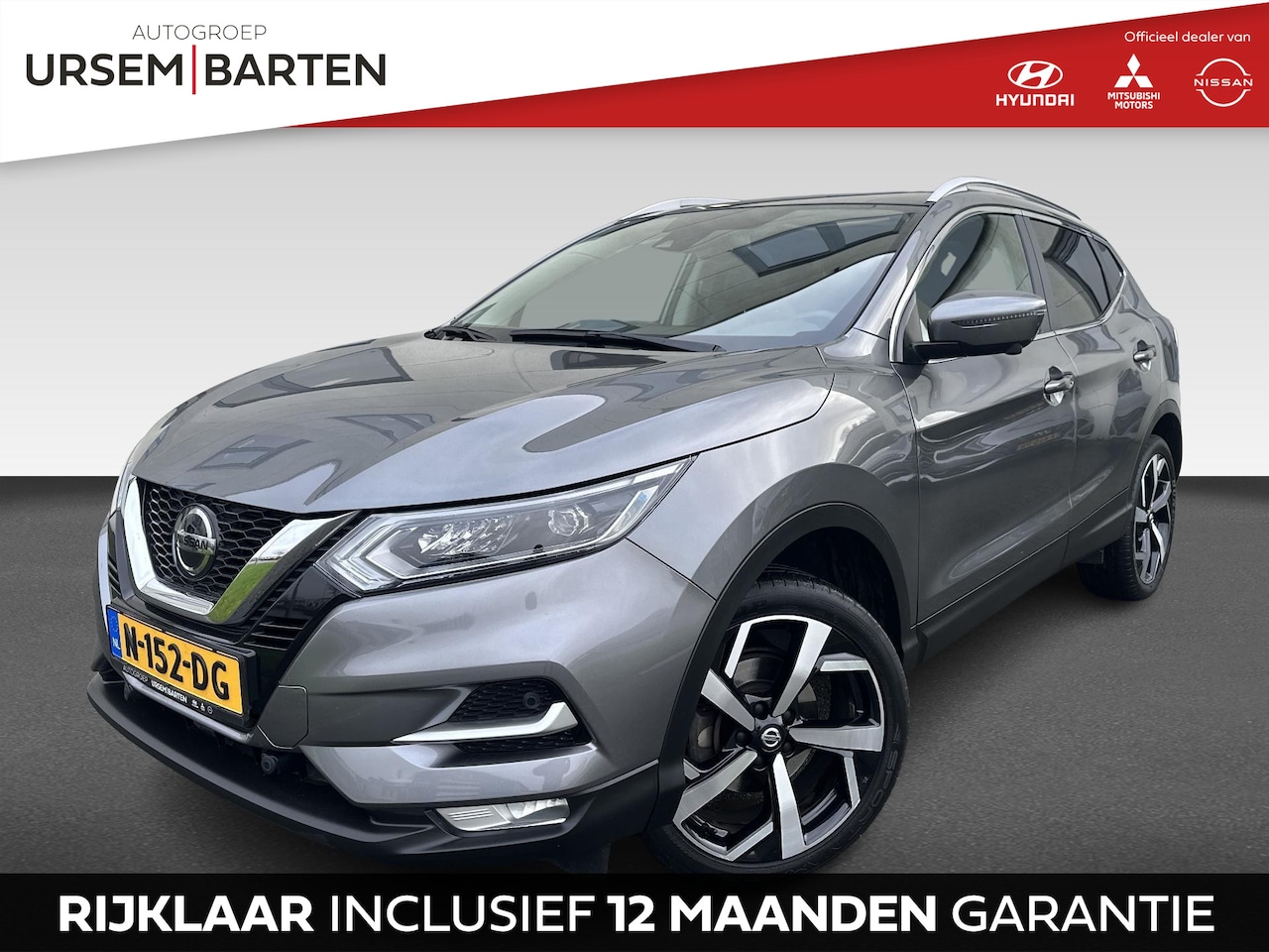 Nissan Qashqai - 1.3 DIG-T Premium Edition | automaat | volleder | 160PK | panoramadak | trekhaak - AutoWereld.nl