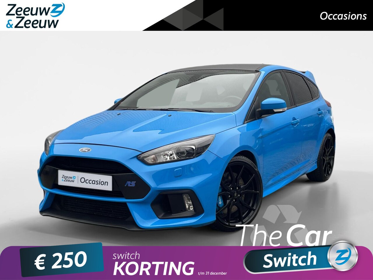 Ford Focus - 2.3 RS | Mountune | Recaro schaalstoelen | Zwarte 19" inch velgen | Verwarmbare voorruit | - AutoWereld.nl