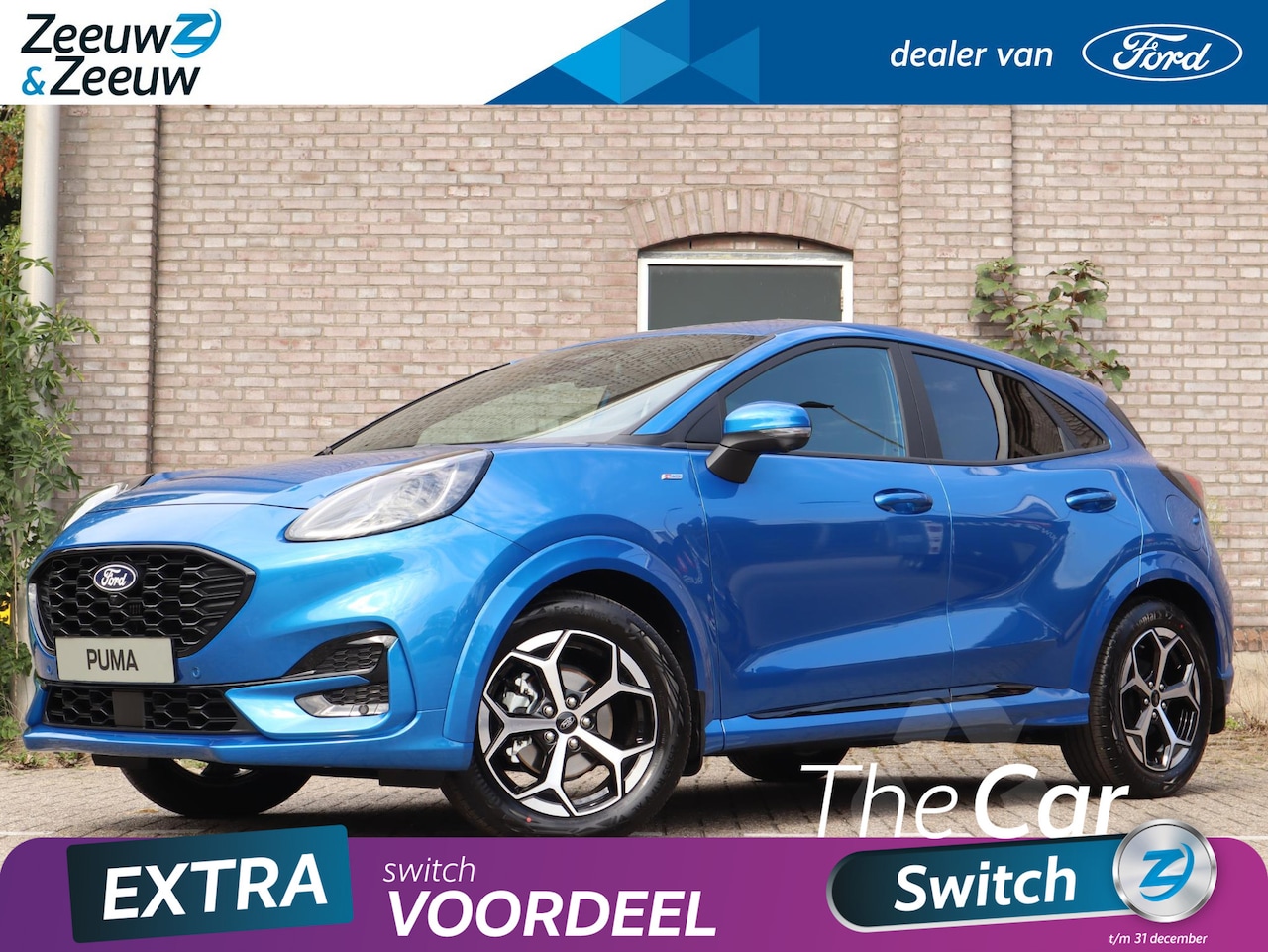 Ford Puma - 1.0 EcoBoost Hybrid ST-Line | Winterpack | Driver assistancepack | Comfortpack | 360Camera - AutoWereld.nl